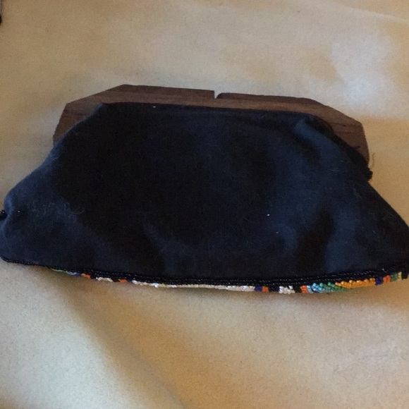 EUC ANTIK CRAFT INCREDIBLY HOT BEADED CLUTCH - Picture 2 of 7